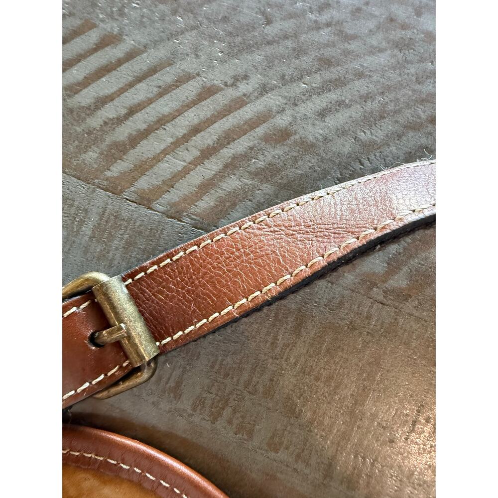 Patricia Nash Vichy Patina Prairie Rose leather Antique Rose Crossbody - Picture 10 of 12